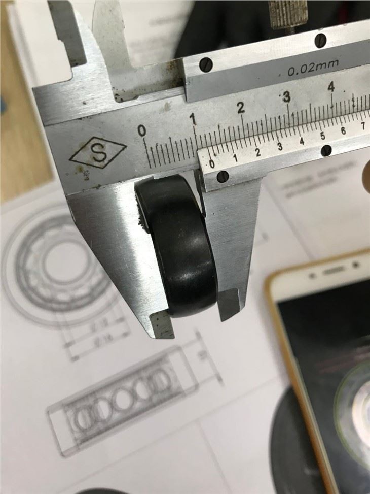 High Temp Bearings With B.GREASE-16H-TDS-EN Grease