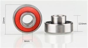 608-2RS-HYBRID-ABEC7 NEREZOVÝ